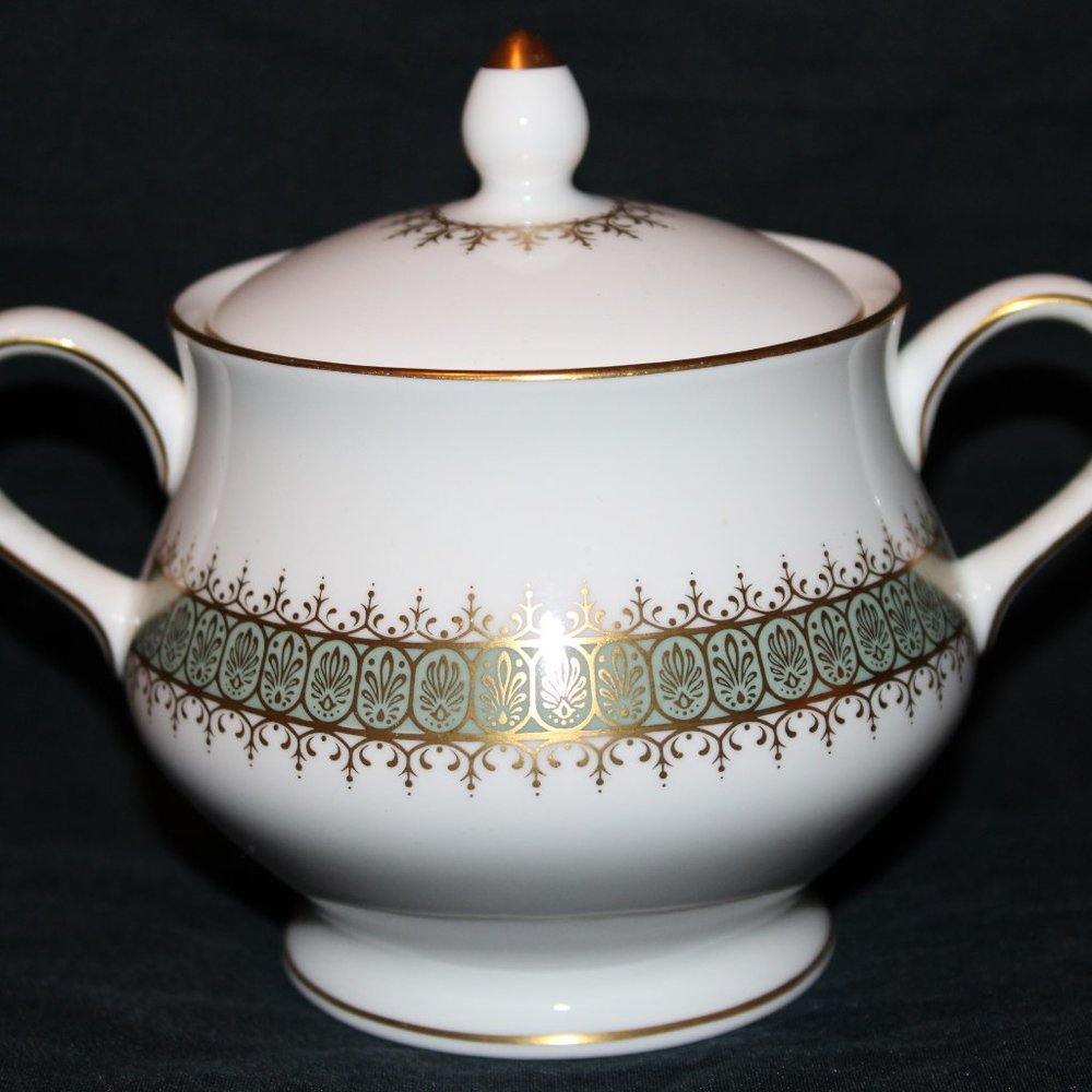Wedgwood Argyll Bone China 15pc Tea Set - Picture 12 of 16